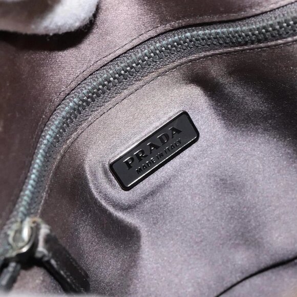 PRADA Hand Bag Leather Pink Silver Auth - Picture 14 of 16